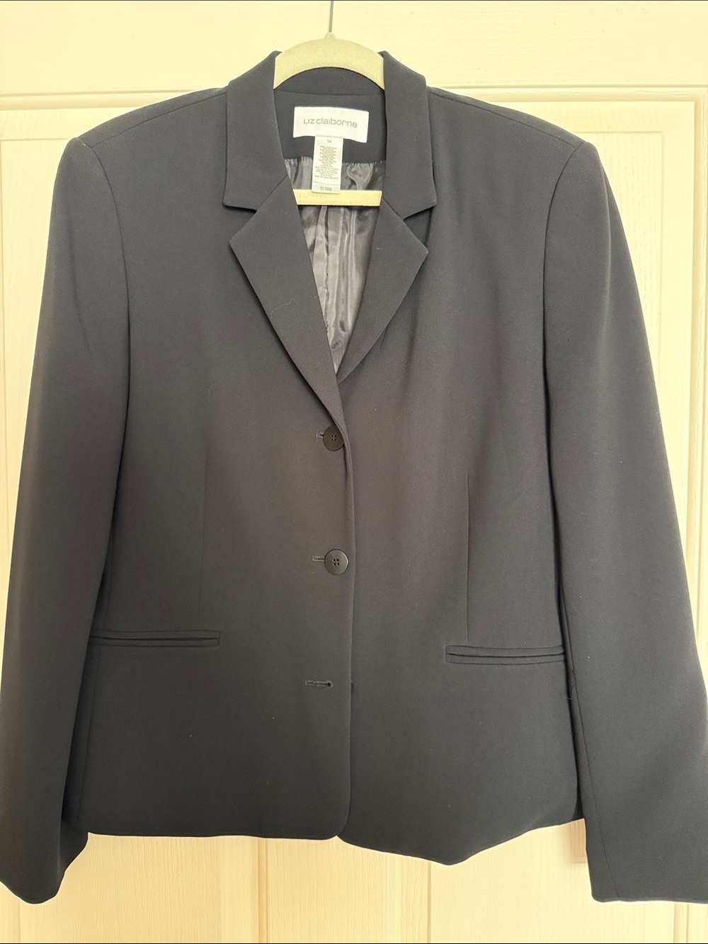 Liz Claiborne Black Women's Tailored Blazer